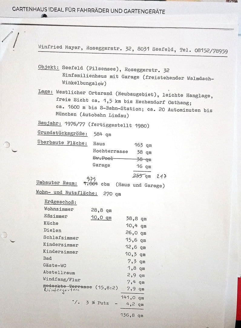 Prodej domu 187 m², pozemek 584 m², Seefeld, Bavorsko Prodej domu 187 m², pozemek 584 m², Seefeld, Bavorsko