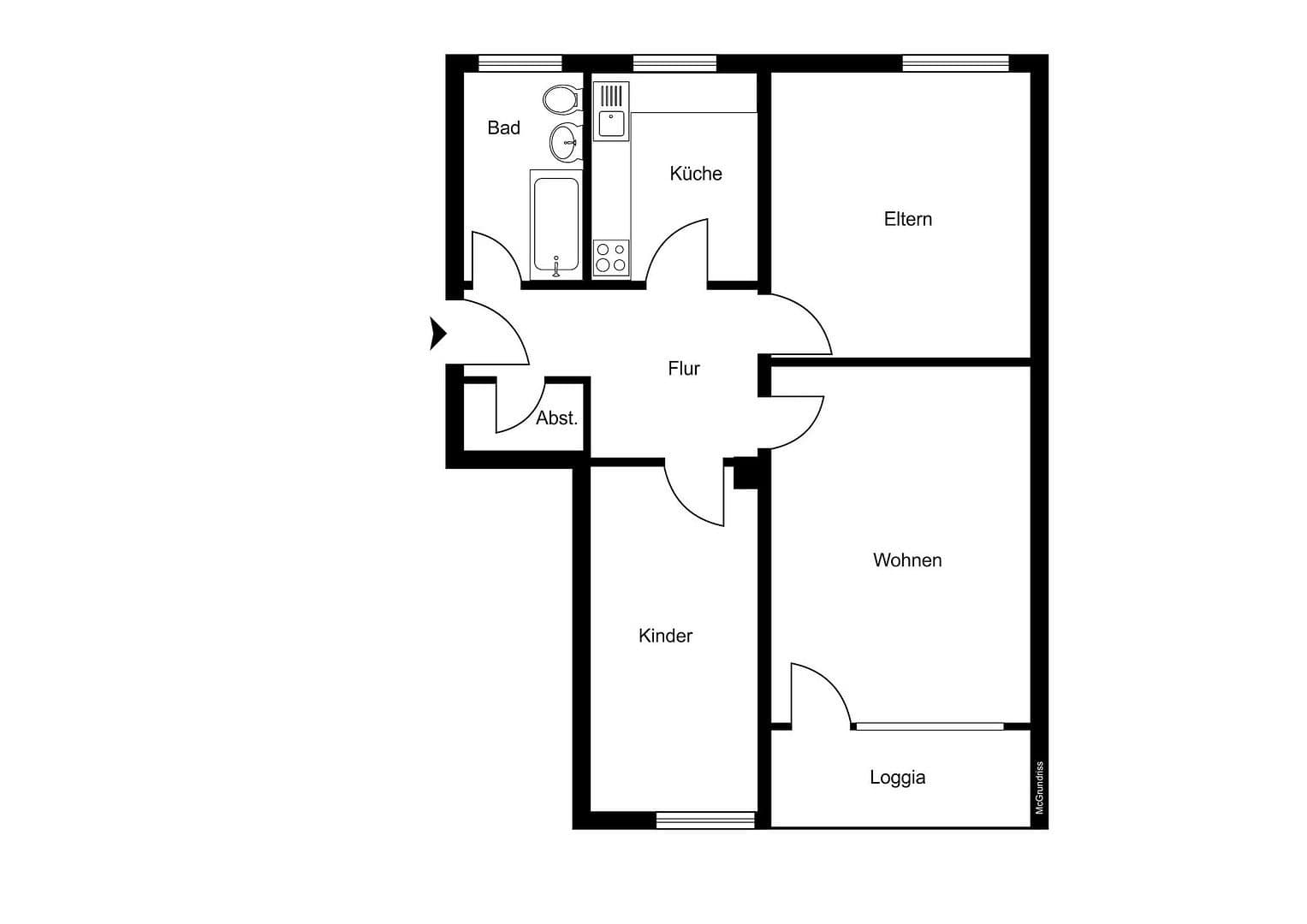 Prodej bytu 3+1 72 m², Kaufbeuren, Bavorsko Prodej bytu 3+1 72 m², Kaufbeuren, Bavorsko