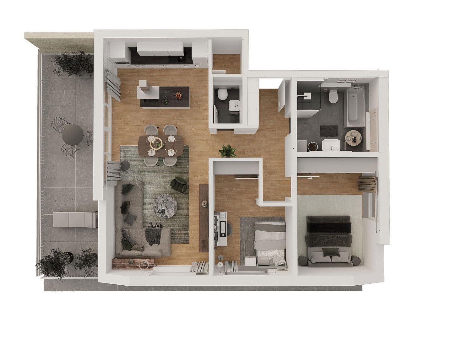 Pronájem bytu 3+kk 97 m², Untere Mühlbachstr. 9/1, Friedrichshafen, Bádensko-Württembersko Pronájem bytu 3+kk 97 m², Untere Mühlbachstr. 9/1, Friedrichshafen, Bádensko-Württembersko