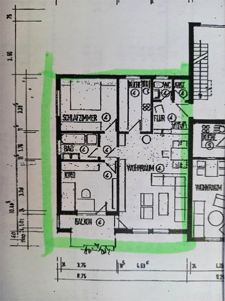 Prodej bytu 3+1 78 m², Ludwigsburg, Bádensko-Württembersko Prodej bytu 3+1 78 m², Ludwigsburg, Bádensko-Württembersko