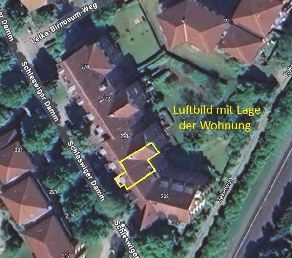 Pronájem bytu 2+kk 85 m², Schleswiger Damm 270, Hamburg, Hamburg Pronájem bytu 2+kk 85 m², Schleswiger Damm 270, Hamburg, Hamburg