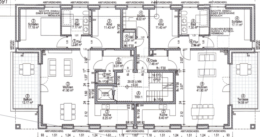 Pronájem bytu 3+1 100 m², Bocholt, Severní Porýní-Vestfálsko Pronájem bytu 3+1 100 m², Bocholt, Severní Porýní-Vestfálsko