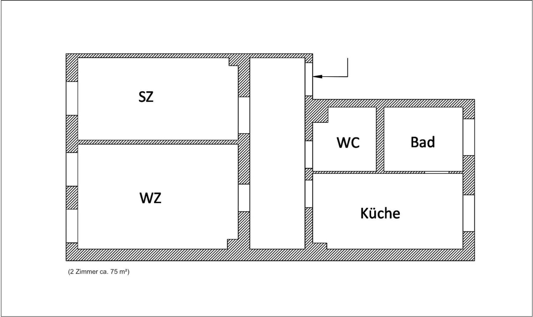 Pronájem bytu 2+1 75 m², Erfurt, Durynsko Pronájem bytu 2+1 75 m², Erfurt, Durynsko