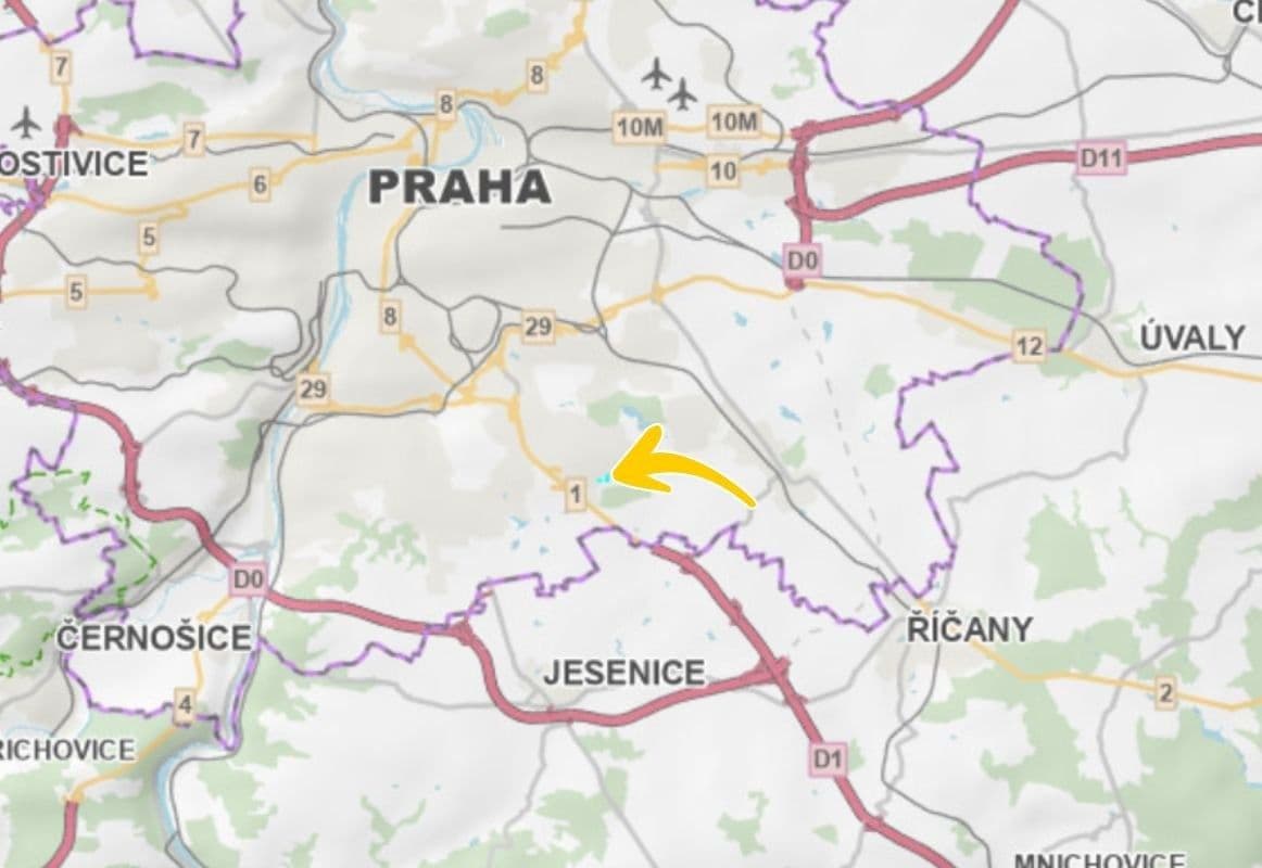 Prodej pozemku 5.802 m², Praha, Praha Prodej pozemku 5.802 m², Praha, Praha