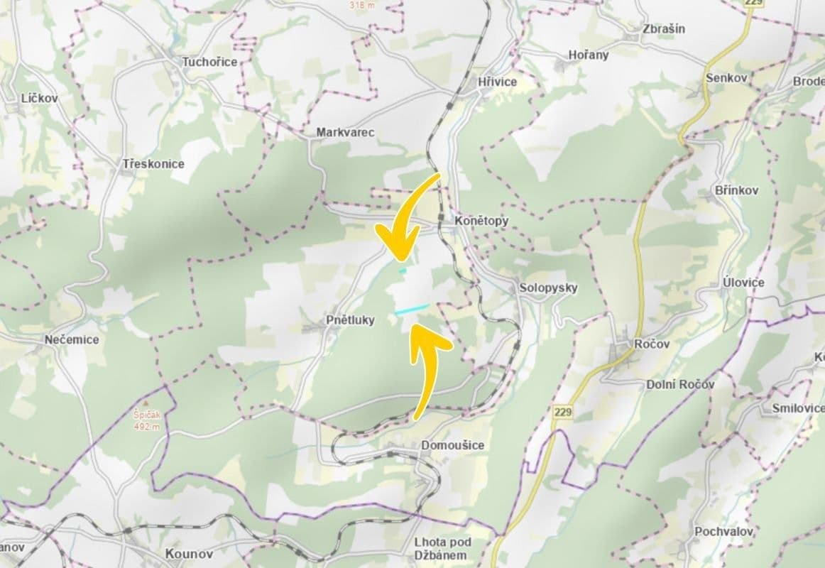 Prodej pozemku 36.164 m², Pnětluky, Ústecký kraj Prodej pozemku 36.164 m², Pnětluky, Ústecký kraj