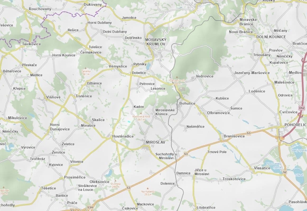 Prodej pozemku 3.702 m², Kadov, Jihomoravský kraj Prodej pozemku 3.702 m², Kadov, Jihomoravský kraj