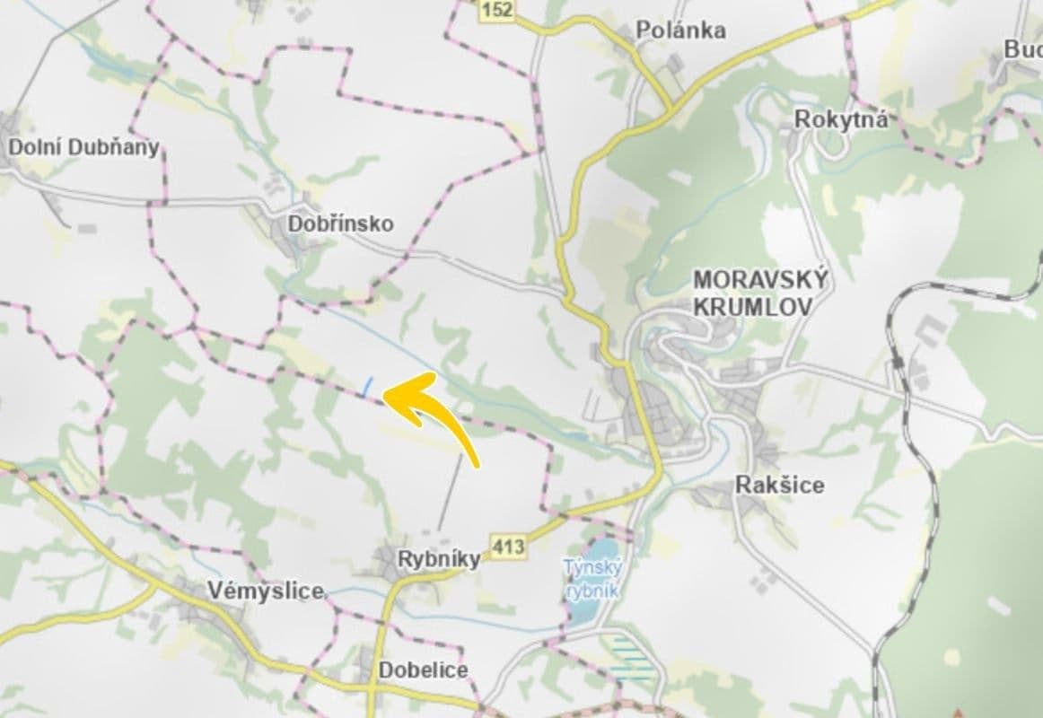 Prodej pozemku 2.577 m², Moravský Krumlov, Jihomoravský kraj Prodej pozemku 2.577 m², Moravský Krumlov, Jihomoravský kraj