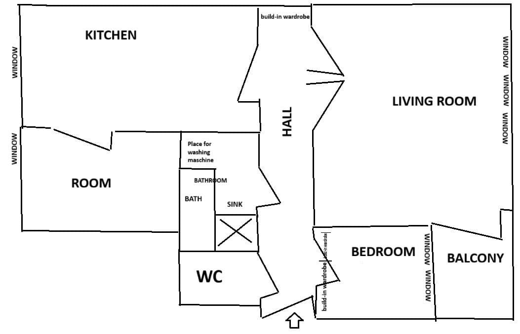 Pronájem bytu 3+1 56 m², Karenova, Praha, Praha Pronájem bytu 3+1 56 m², Karenova, Praha, Praha