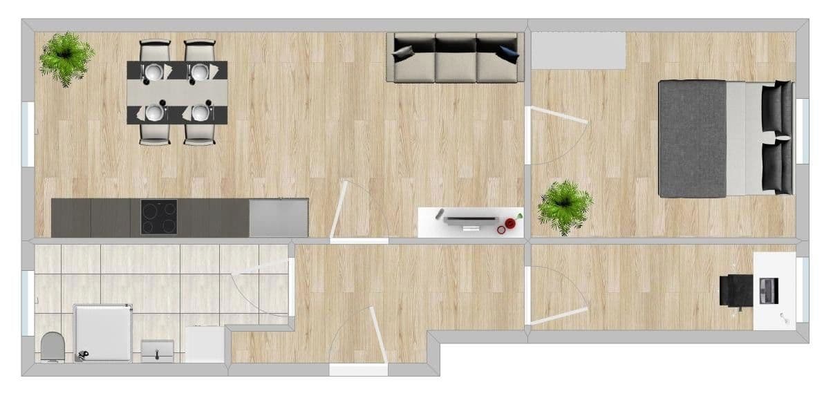 Pronájem bytu 2+kk 52 m², Moritzplatz 5a, Magdeburg, Sasko-Anhaltsko Pronájem bytu 2+kk 52 m², Moritzplatz 5a, Magdeburg, Sasko-Anhaltsko