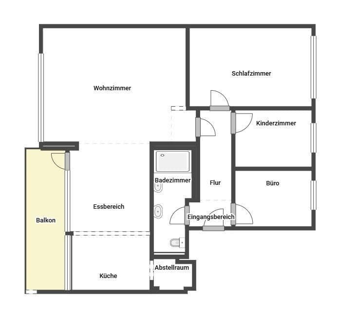 Prodej bytu 4+1 96 m², Kleiststraße 6, Viersen, Severní Porýní-Vestfálsko Prodej bytu 4+1 96 m², Kleiststraße 6, Viersen, Severní Porýní-Vestfálsko