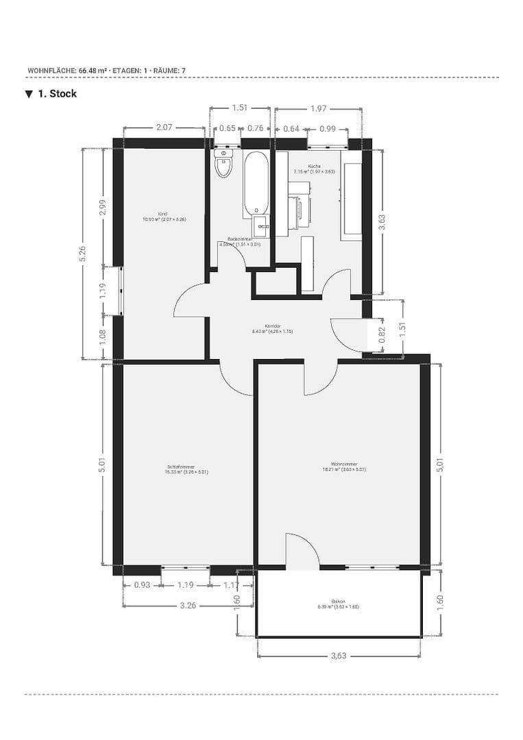 Prodej bytu 3+1 66 m², Falkenstraße 13, Weinsberg, Bádensko-Württembersko Prodej bytu 3+1 66 m², Falkenstraße 13, Weinsberg, Bádensko-Württembersko