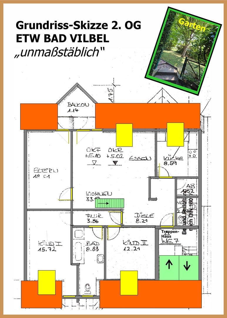 Prodej bytu 5+1 135 m², Bad Vilbel, Hessen Prodej bytu 5+1 135 m², Bad Vilbel, Hessen