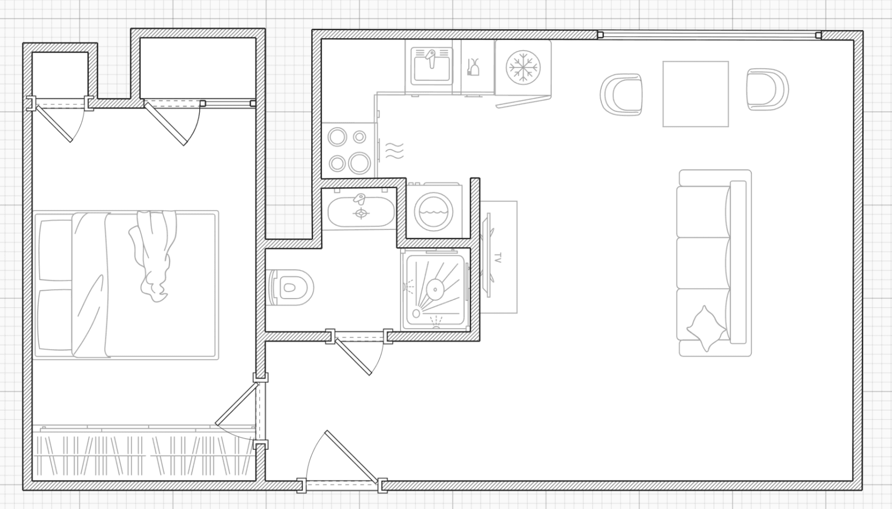 Pronájem bytu 2+kk 40 m², Tábor, Brno, Jihomoravský kraj Pronájem bytu 2+kk 40 m², Tábor, Brno, Jihomoravský kraj