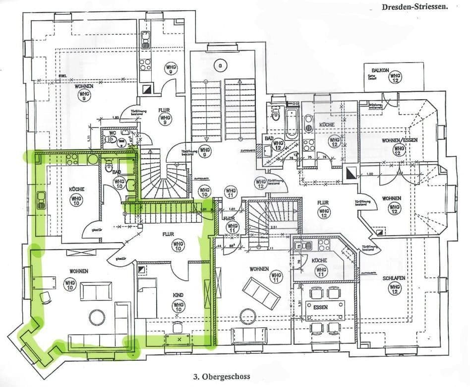 Prodej bytu 5+1 135 m², Dresden, Sasko Prodej bytu 5+1 135 m², Dresden, Sasko
