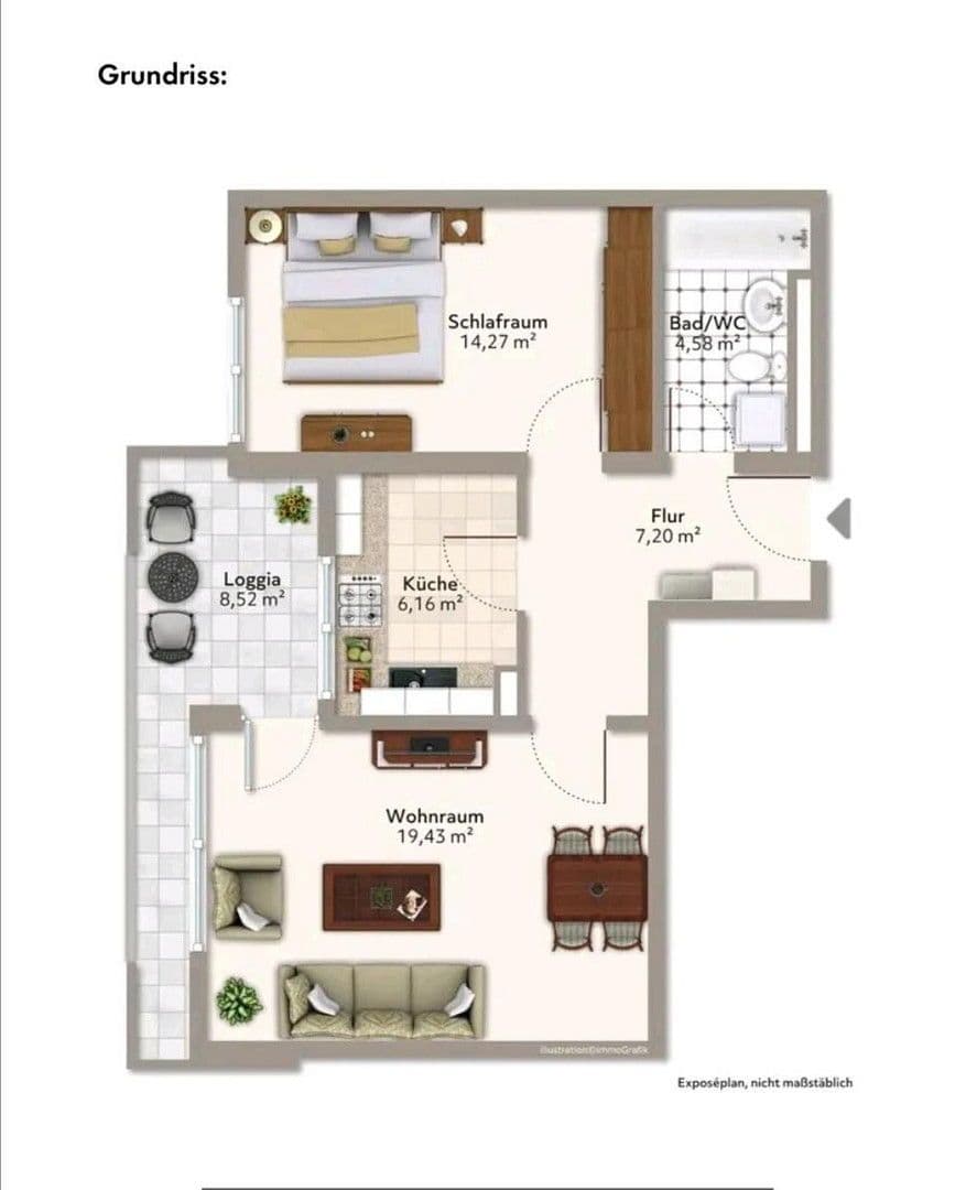 Pronájem bytu 2+1 56 m², Ottobrunn, Bavorsko Pronájem bytu 2+1 56 m², Ottobrunn, Bavorsko