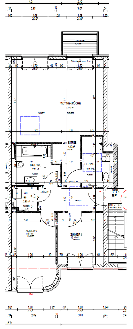 Pronájem bytu 3+1 84 m², Münsterlandstr. 60, Berlin, Berlín Pronájem bytu 3+1 84 m², Münsterlandstr. 60, Berlin, Berlín