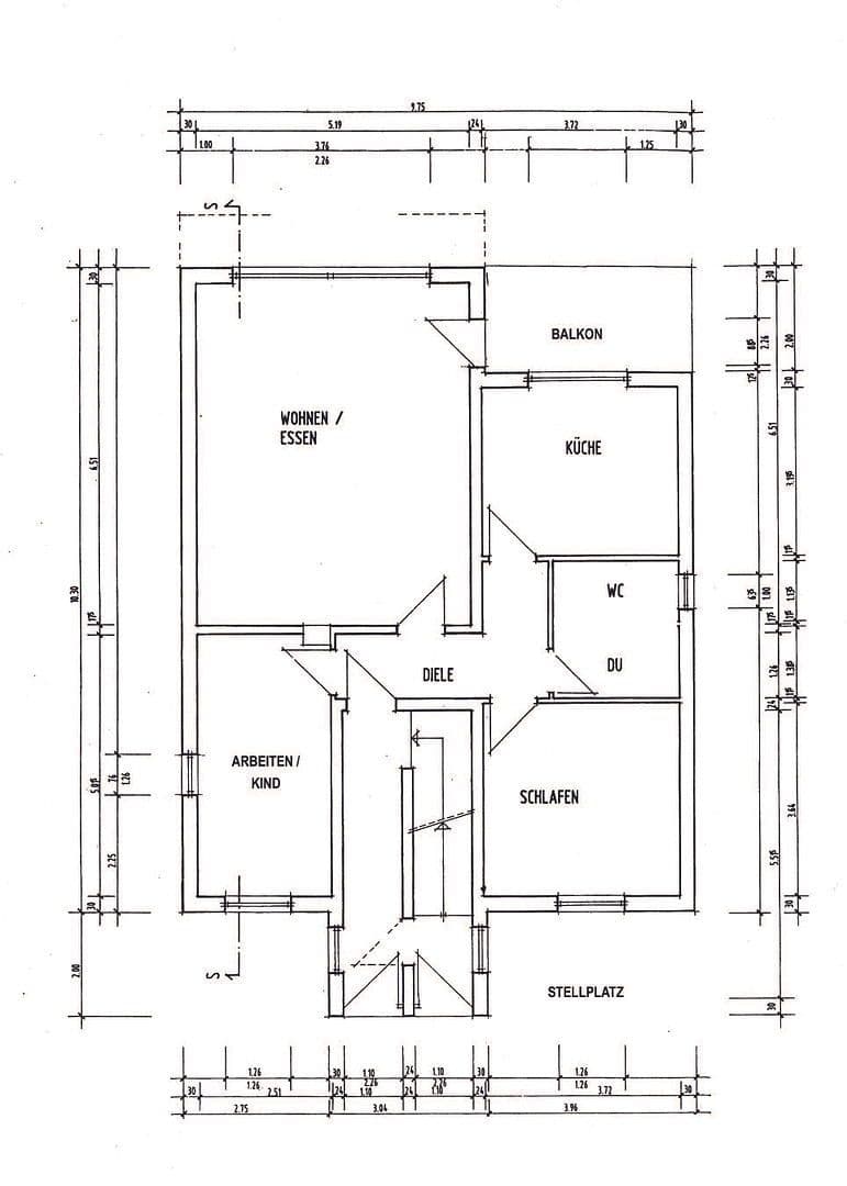 Pronájem bytu 3+1 86 m², Mühltal, Hessen Pronájem bytu 3+1 86 m², Mühltal, Hessen
