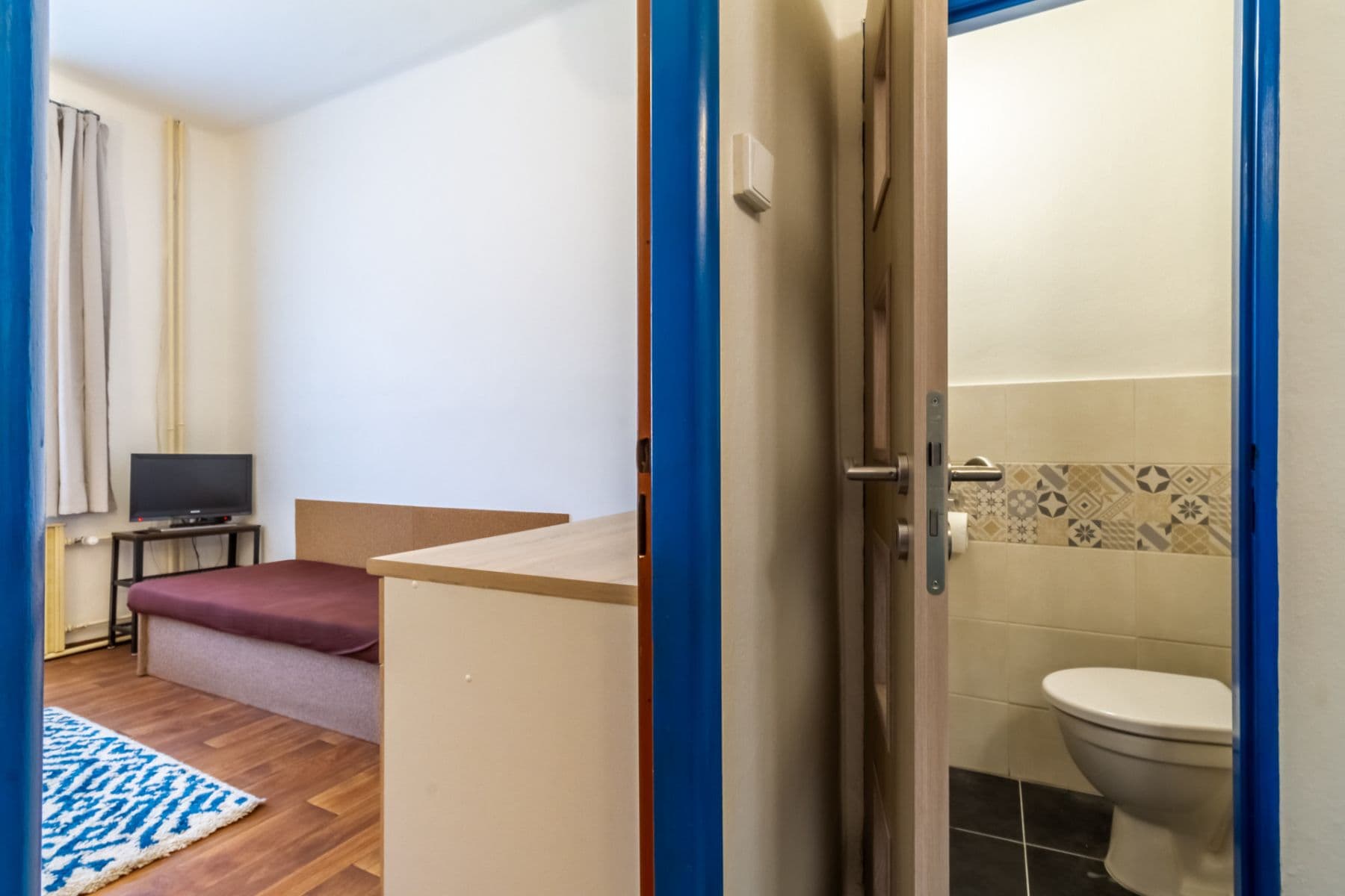 Pronájem bytu 1+kk 17 m², Na Jarově, Praha, Praha Pronájem bytu 1+kk 17 m², Na Jarově, Praha, Praha