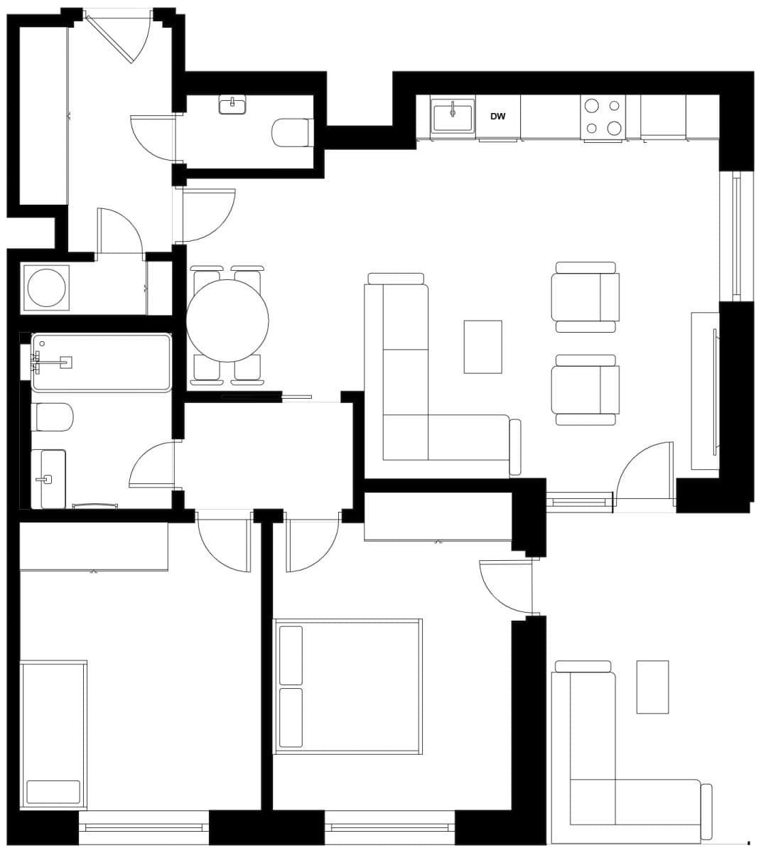 Prodej bytu 3+kk 90 m², Učňovská, Praha, Praha Prodej bytu 3+kk 90 m², Učňovská, Praha, Praha