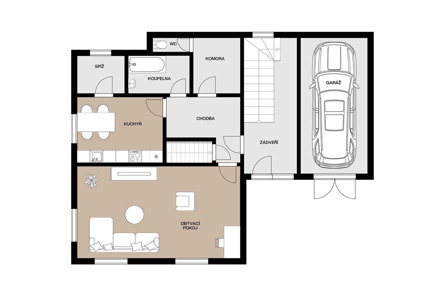 Prodej domu 255 m², pozemek 733 m², Střemy, Středočeský kraj Prodej domu 255 m², pozemek 733 m², Střemy, Středočeský kraj