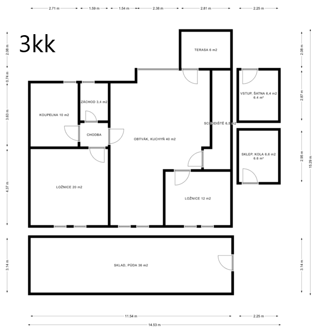 Prodej domu 420 m², pozemek 42 m², Rastislavova, Staré Město, Zlínský kraj Prodej domu 420 m², pozemek 42 m², Rastislavova, Staré Město, Zlínský kraj