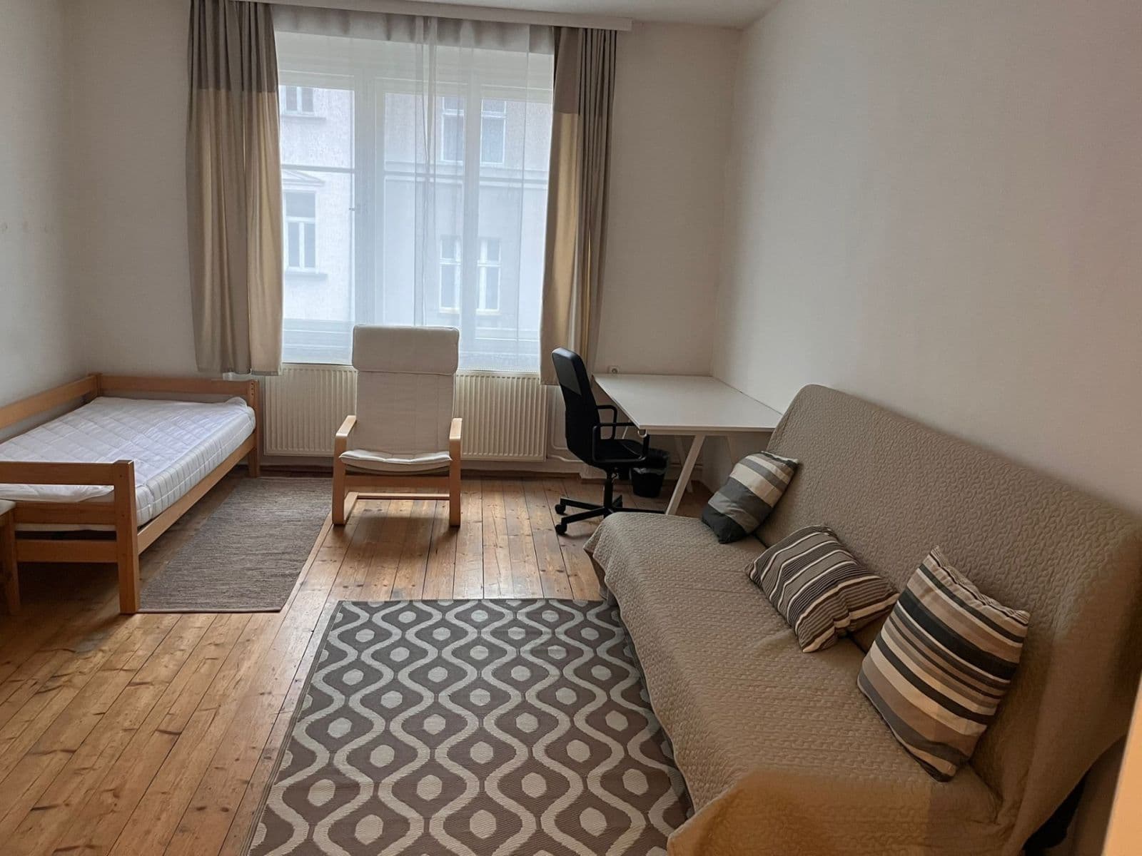 Pronájem bytu 2+kk 55 m², Máchova, Praha, Praha Pronájem bytu 2+kk 55 m², Máchova, Praha, Praha