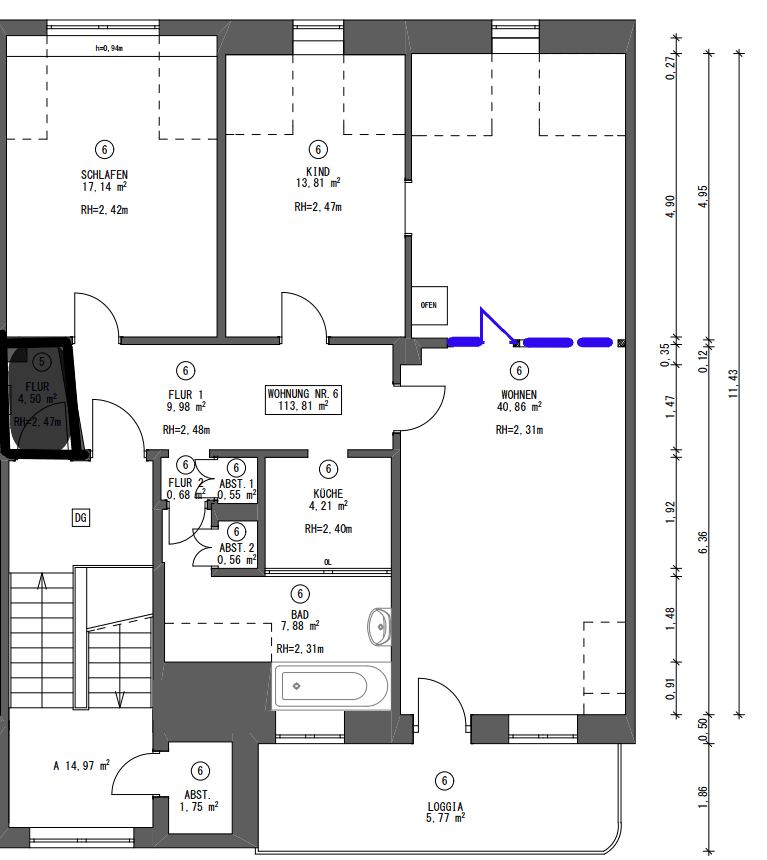 Prodej bytu 4+1 104 m², Wilhelm-Leuschner-Str., 40, Darmstadt, Hessen Prodej bytu 4+1 104 m², Wilhelm-Leuschner-Str., 40, Darmstadt, Hessen