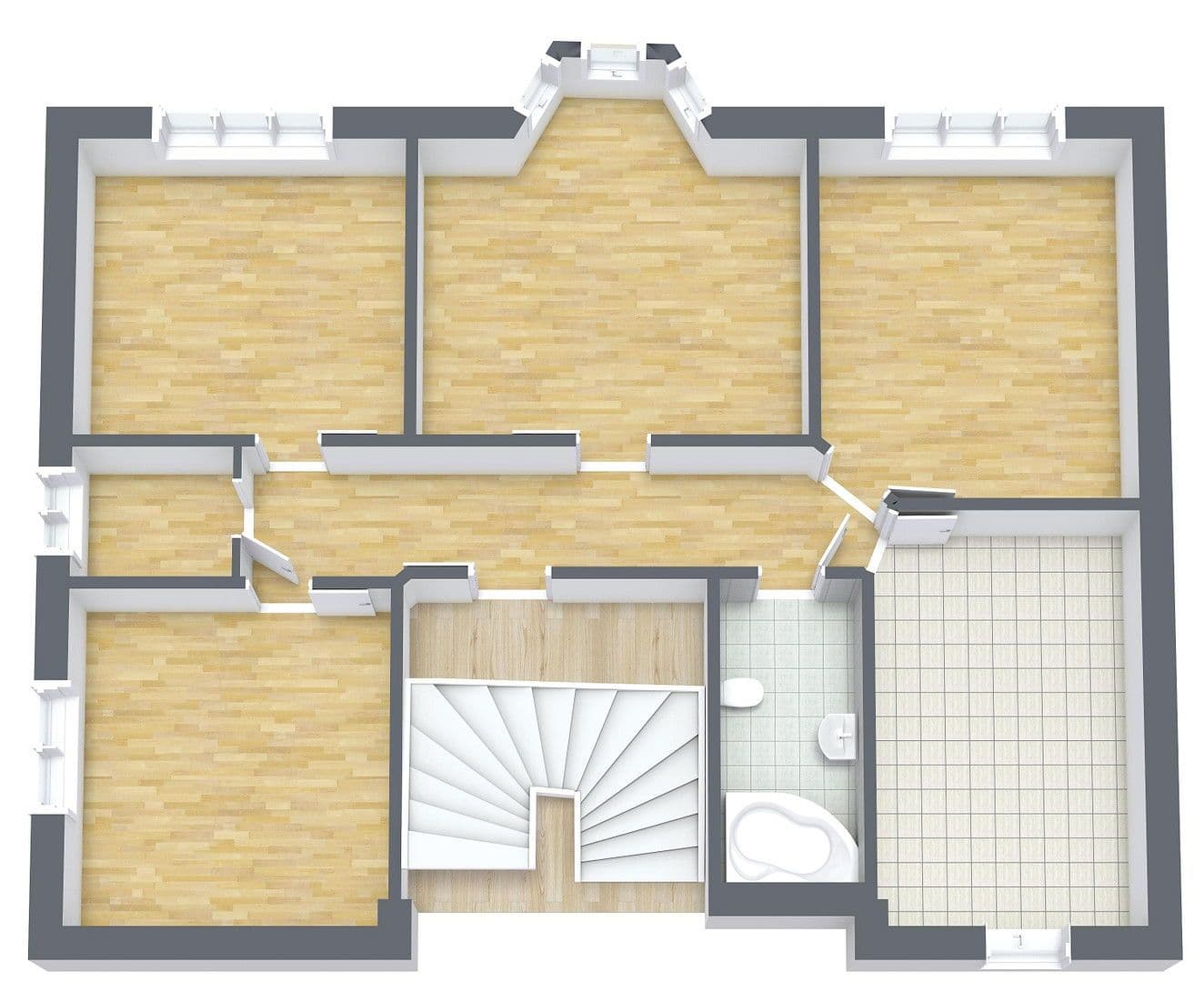 Pronájem bytu 5+1 102 m², Eckeseyer Str. 169, Hagen, Severní Porýní-Vestfálsko Pronájem bytu 5+1 102 m², Eckeseyer Str. 169, Hagen, Severní Porýní-Vestfálsko