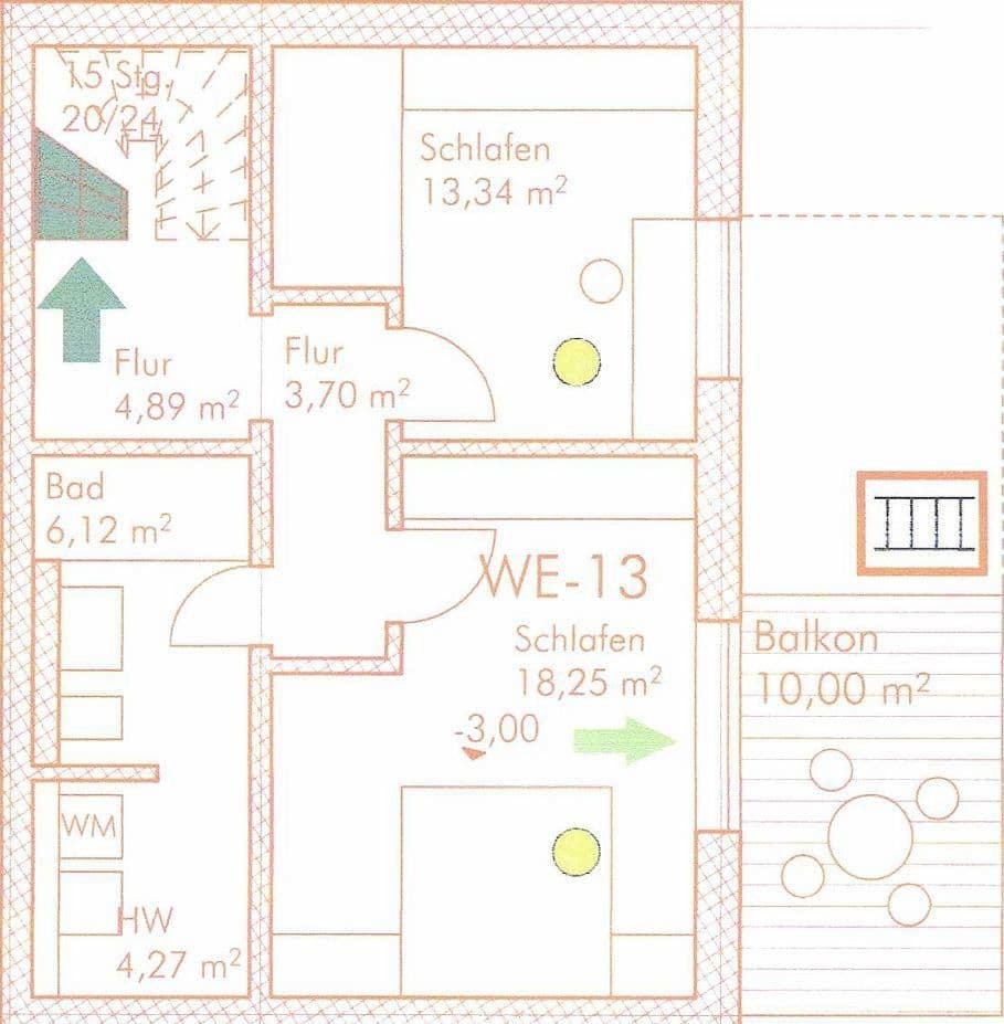 Pronájem bytu 3+1 120 m², Adlkofen, Bavorsko Pronájem bytu 3+1 120 m², Adlkofen, Bavorsko