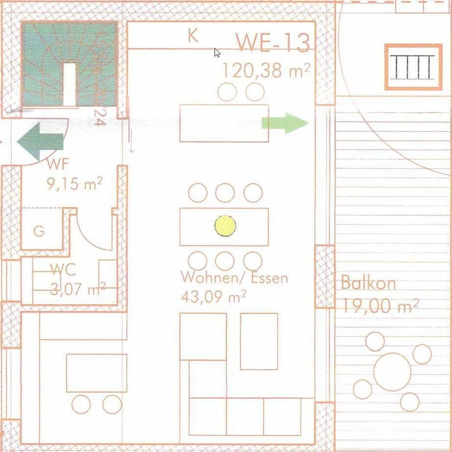 Pronájem bytu 3+1 120 m², Adlkofen, Bavorsko Pronájem bytu 3+1 120 m², Adlkofen, Bavorsko