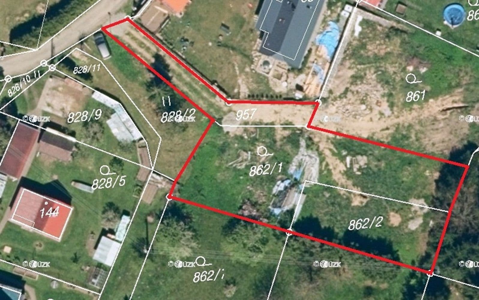 Prodej pozemku 862 m², Vlastějovice, Středočeský kraj Prodej pozemku 862 m², Vlastějovice, Středočeský kraj