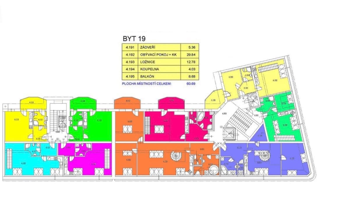 Pronájem bytu 2+kk 81 m², Hybešova, Brno, Jihomoravský kraj Pronájem bytu 2+kk 81 m², Hybešova, Brno, Jihomoravský kraj