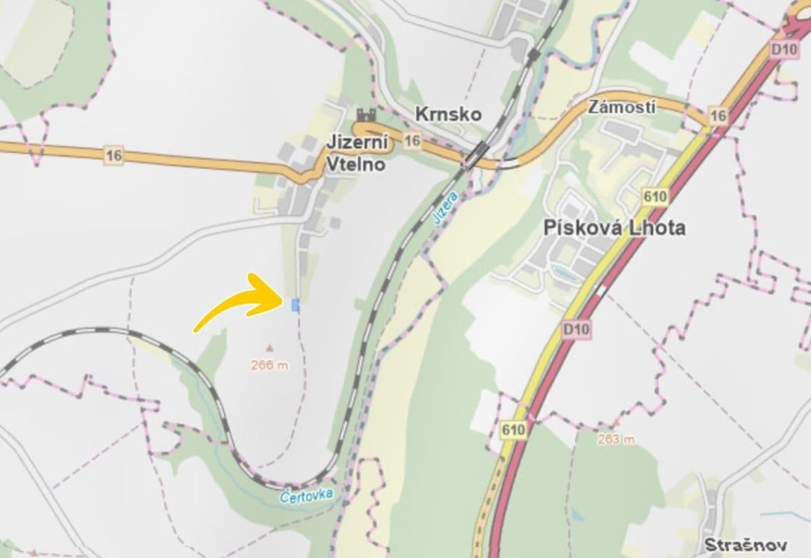 Prodej pozemku 2.501 m², Jizerní Vtelno, Středočeský kraj Prodej pozemku 2.501 m², Jizerní Vtelno, Středočeský kraj