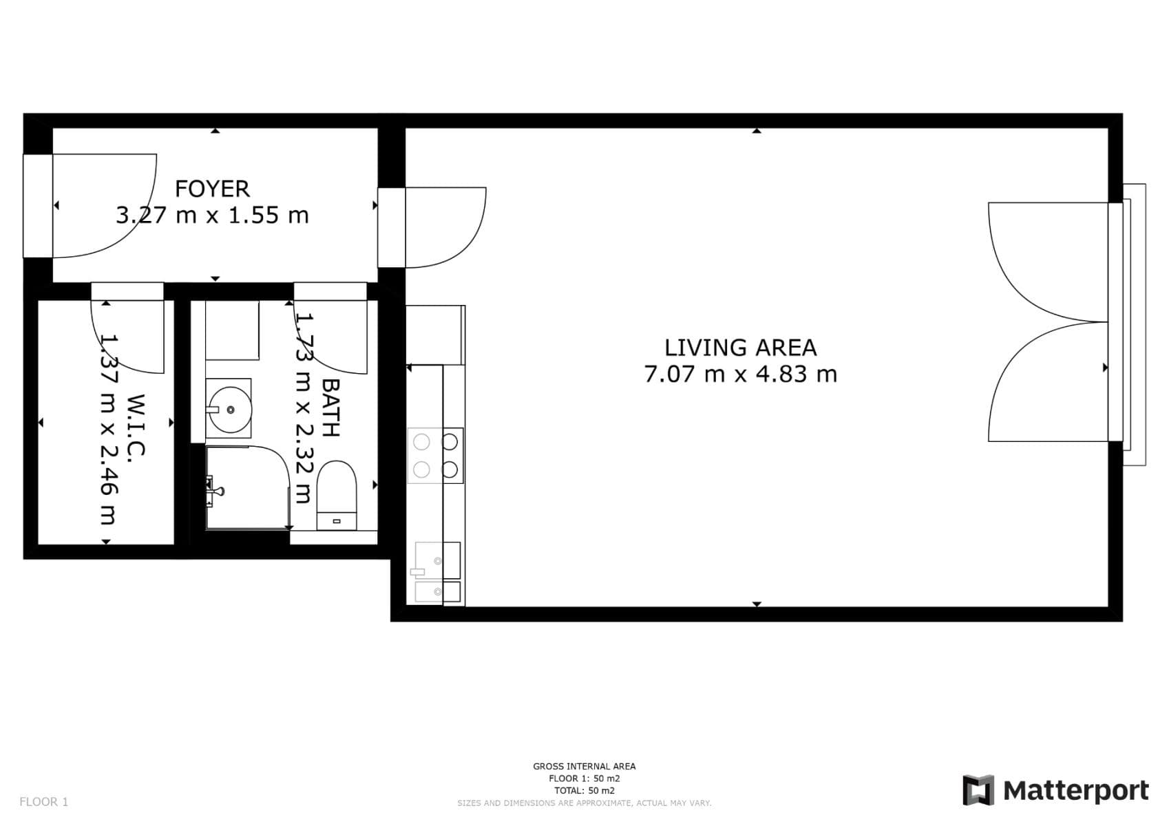 Pronájem bytu 1+kk 48 m², Olgy Havlové, Praha, Praha Pronájem bytu 1+kk 48 m², Olgy Havlové, Praha, Praha