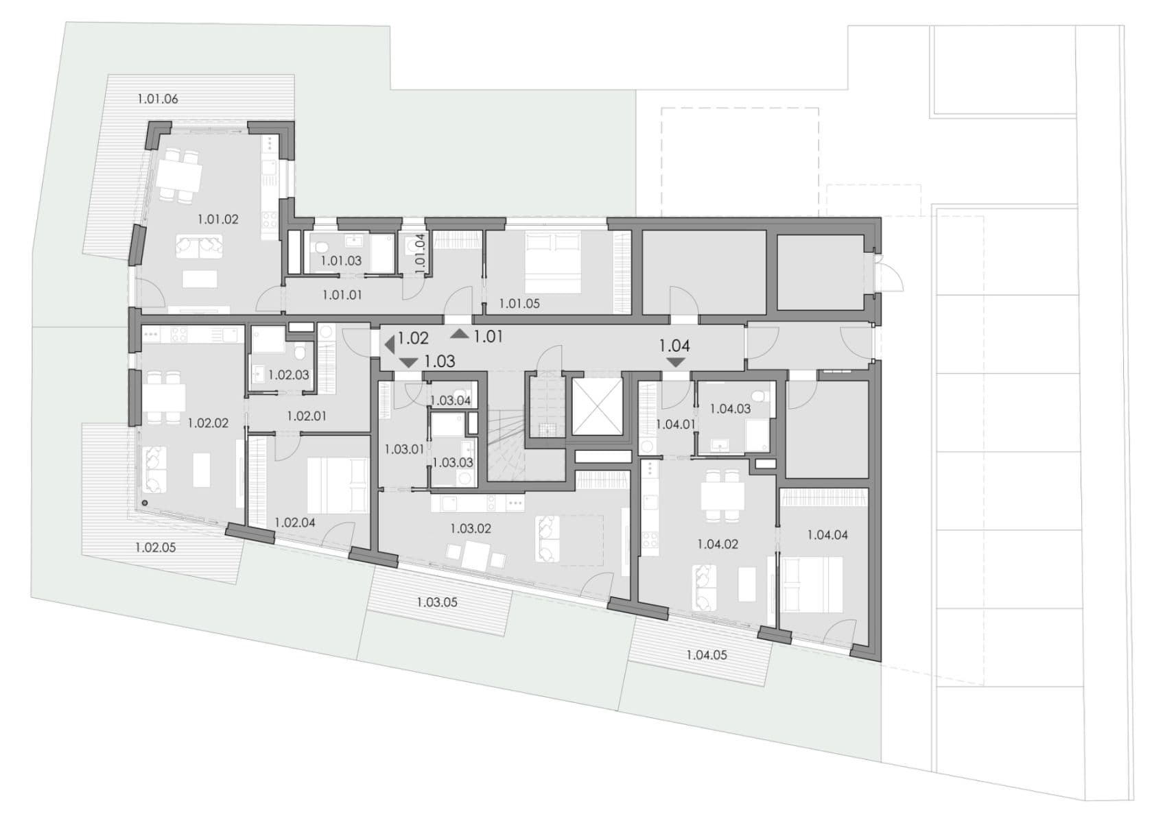 Prodej bytu 2+kk 47 m², Na Cikorce, Praha, Praha Prodej bytu 2+kk 47 m², Na Cikorce, Praha, Praha