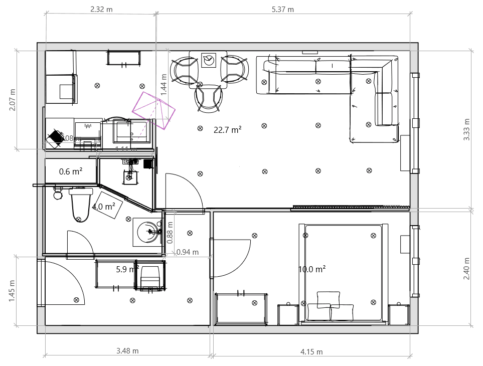 Pronájem bytu 2+kk 43 m², Opletalova, Kutná Hora, Středočeský kraj Pronájem bytu 2+kk 43 m², Opletalova, Kutná Hora, Středočeský kraj