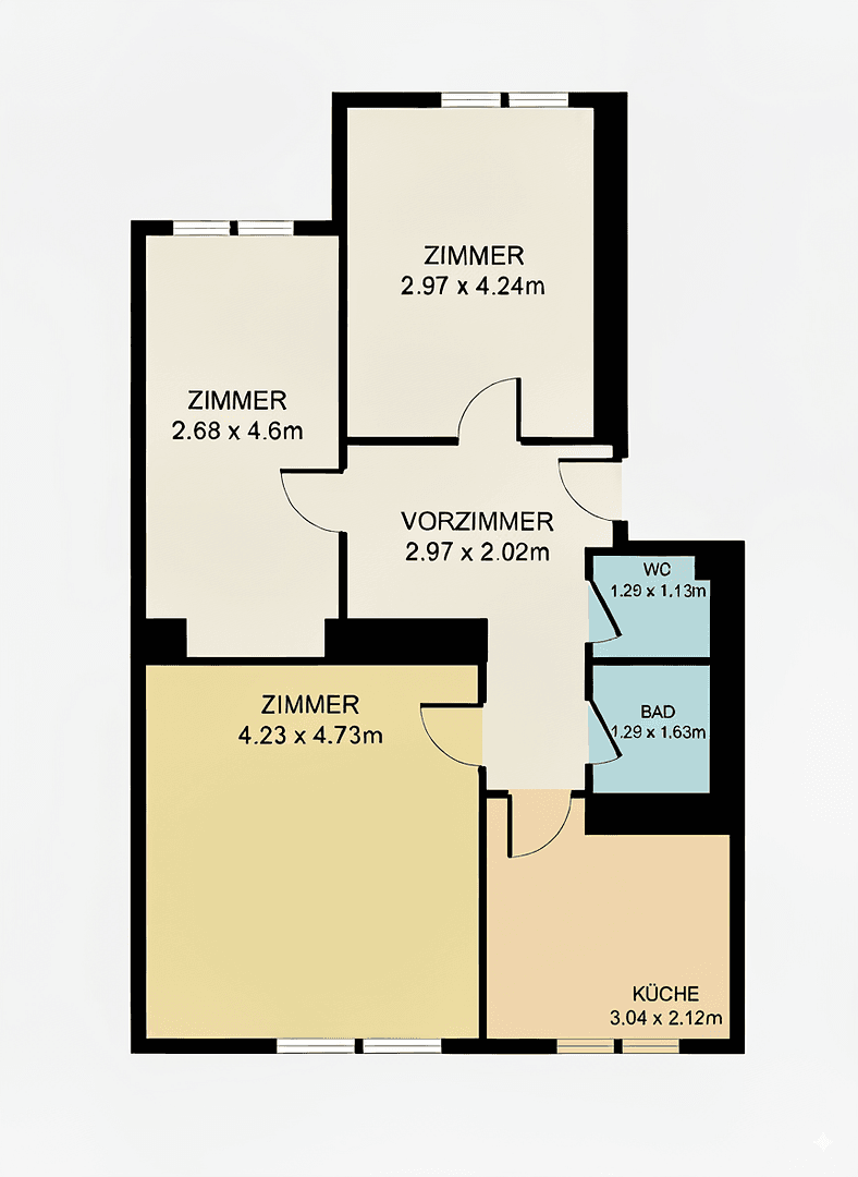 Prodej bytu 3+1 65 m², Leo-Slezak-Gasse, Wien, Wien Prodej bytu 3+1 65 m², Leo-Slezak-Gasse, Wien, Wien