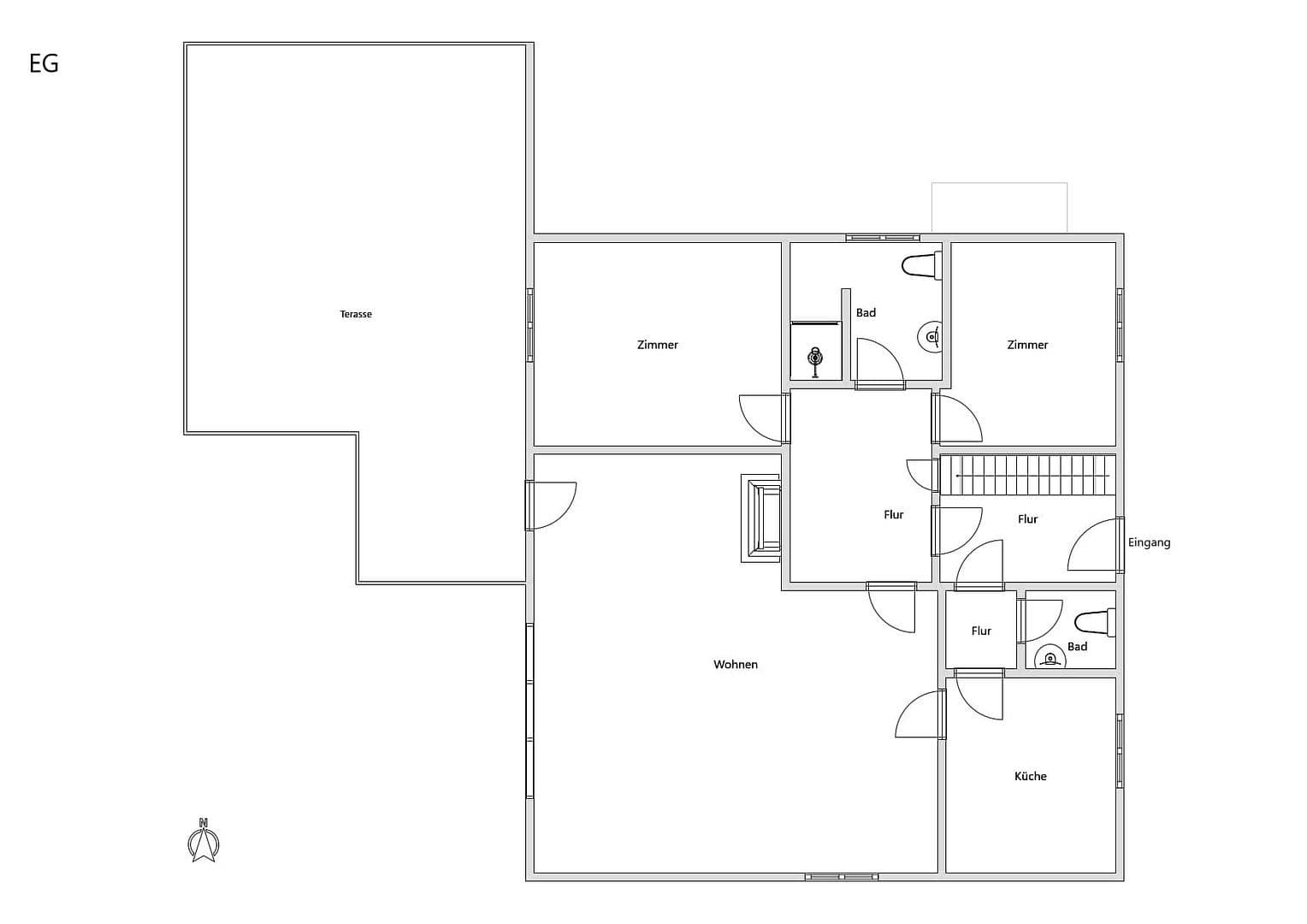 Pronájem domu 170 m², pozemek 700 m², Solms, Hessen Pronájem domu 170 m², pozemek 700 m², Solms, Hessen