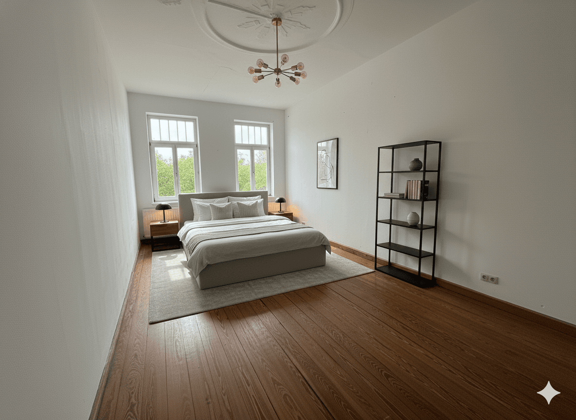 Pronájem bytu 3+1 98 m², Merseburger Straße 95, Leipzig, Sasko Pronájem bytu 3+1 98 m², Merseburger Straße 95, Leipzig, Sasko