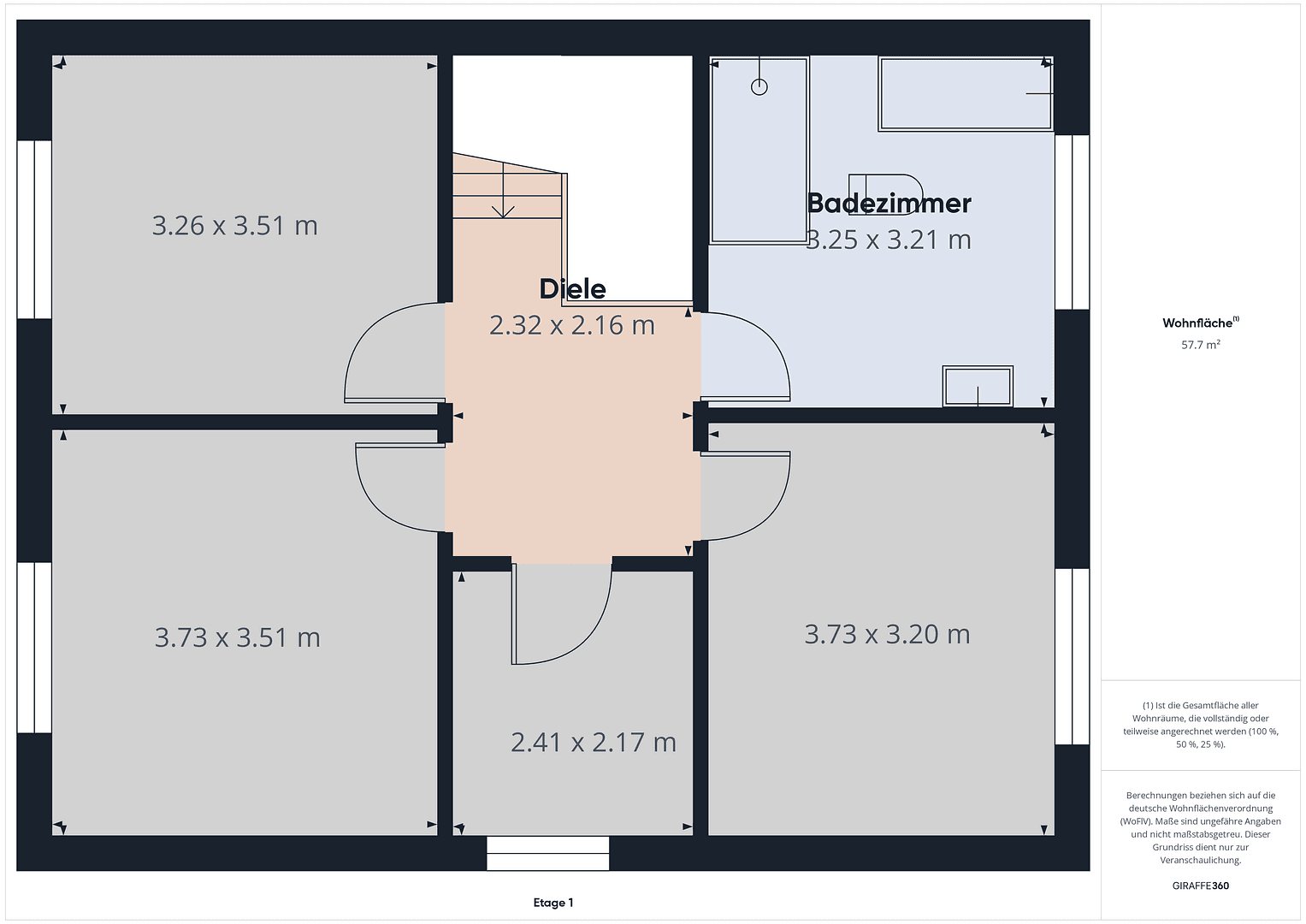 Prodej domu 120 m², pozemek 369 m², Oelingerheide, Bohmte, Dolní Sasko Prodej domu 120 m², pozemek 369 m², Oelingerheide, Bohmte, Dolní Sasko