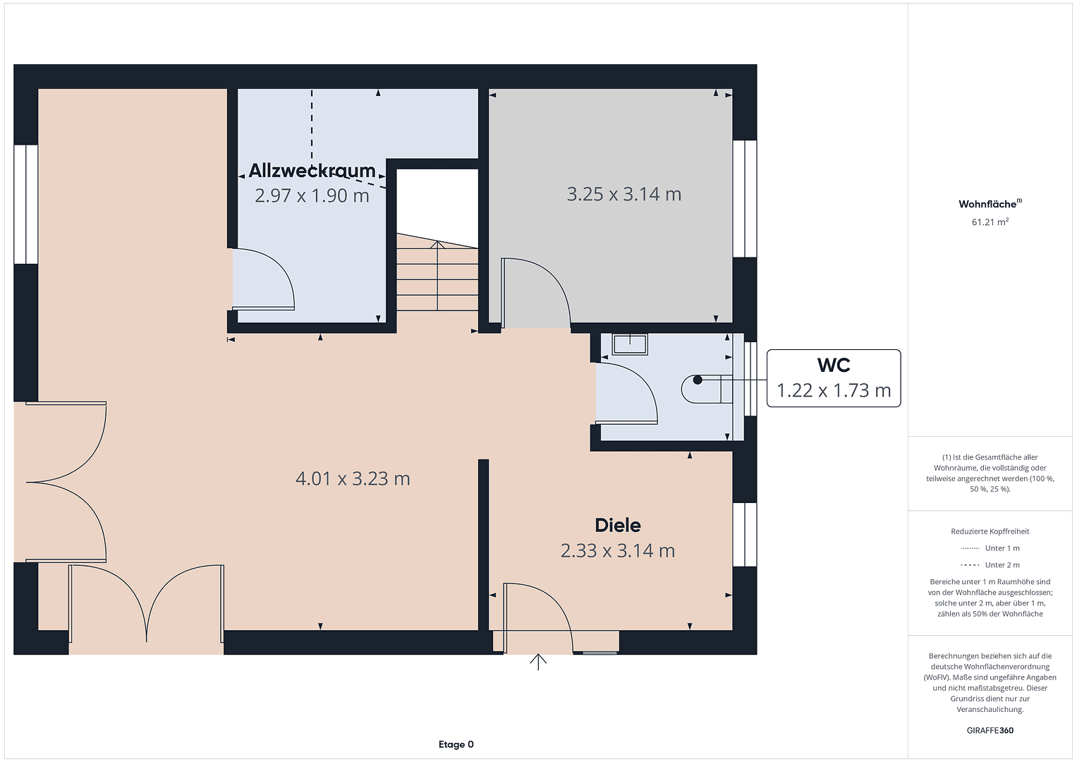 Prodej domu 120 m², pozemek 369 m², Oelingerheide, Bohmte, Dolní Sasko Prodej domu 120 m², pozemek 369 m², Oelingerheide, Bohmte, Dolní Sasko