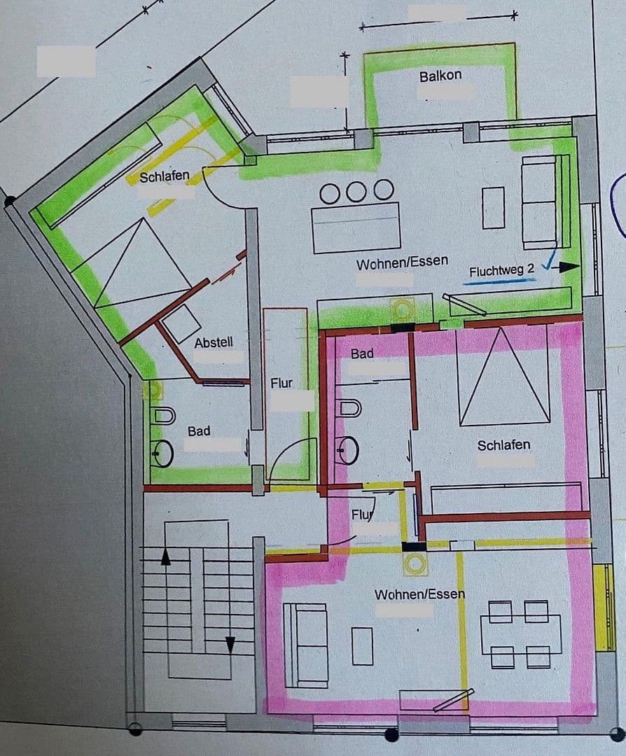 Pronájem bytu 2+1 51 m², Obere Rodstr. 3, Pforzheim, Bádensko-Württembersko Pronájem bytu 2+1 51 m², Obere Rodstr. 3, Pforzheim, Bádensko-Württembersko