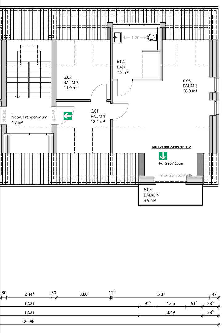 Pronájem bytu 5+1 75 m², Lüdinghausen, Severní Porýní-Vestfálsko Pronájem bytu 5+1 75 m², Lüdinghausen, Severní Porýní-Vestfálsko