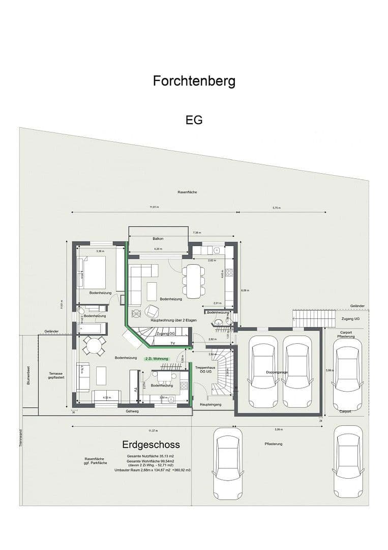 Prodej domu 293 m², pozemek 516 m², Ziegelsteige 38, Forchtenberg, Bádensko-Württembersko Prodej domu 293 m², pozemek 516 m², Ziegelsteige 38, Forchtenberg, Bádensko-Württembersko