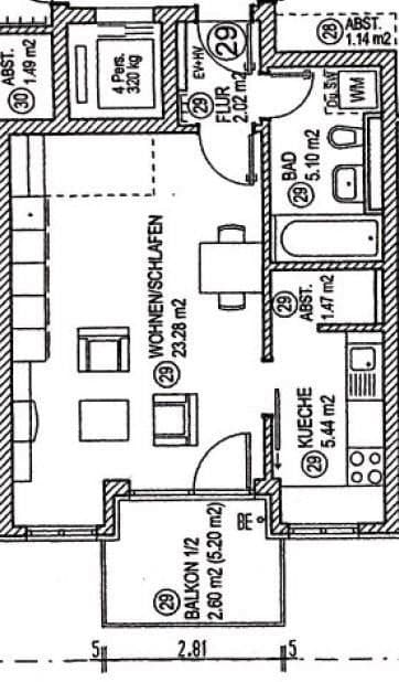 Prodej bytu 1+1 40 m², München, Bavorsko Prodej bytu 1+1 40 m², München, Bavorsko
