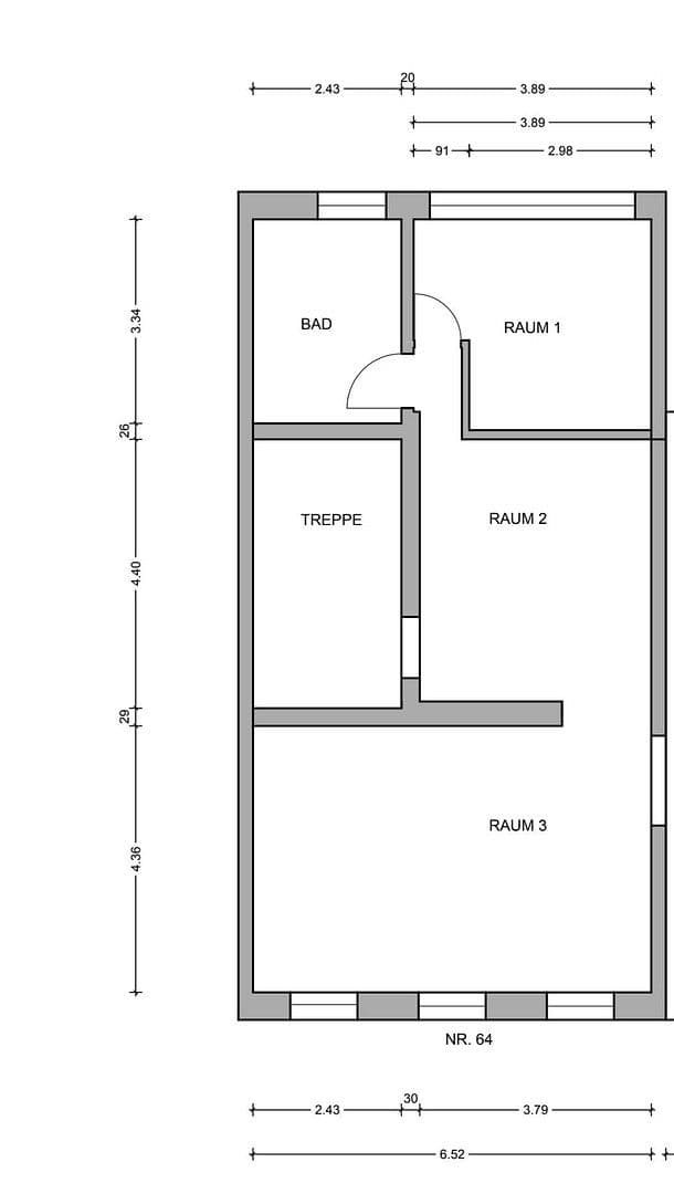 Pronájem bytu 2+1 66 m², Niederstraße 64, Krefeld, Severní Porýní-Vestfálsko Pronájem bytu 2+1 66 m², Niederstraße 64, Krefeld, Severní Porýní-Vestfálsko