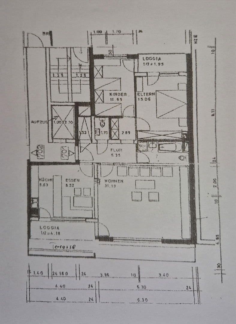 Pronájem bytu 3+1 92 m², Bürgermeister-Kutterer-Str. 12, Ludwigshafen, Porýní-Falc Pronájem bytu 3+1 92 m², Bürgermeister-Kutterer-Str. 12, Ludwigshafen, Porýní-Falc