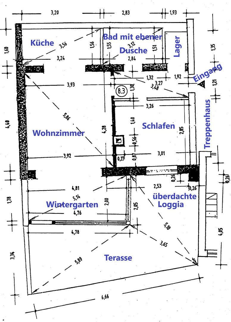 Pronájem bytu 2+1 66 m², Am Truxhof 1, Dortmund, Severní Porýní-Vestfálsko Pronájem bytu 2+1 66 m², Am Truxhof 1, Dortmund, Severní Porýní-Vestfálsko