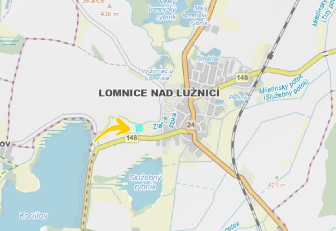 Prodej pozemku 5.948 m², Lomnice nad Lužnicí, Jihočeský kraj Prodej pozemku 5.948 m², Lomnice nad Lužnicí, Jihočeský kraj