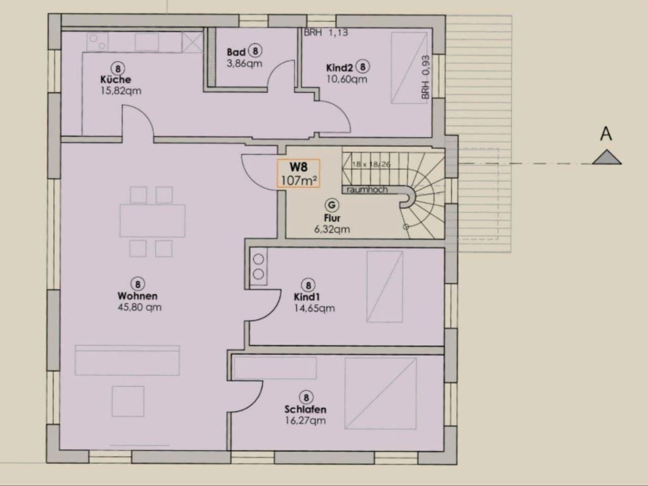 Pronájem bytu 4+1 107 m², Christian-Höfer-Ring 50, Žleby, Bavorsko Pronájem bytu 4+1 107 m², Christian-Höfer-Ring 50, Žleby, Bavorsko